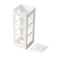 thumbnail image 1 of Organizador de pared para herramientas de peluquería con estante de almacenamiento resistente al calor para secador de pelo y rizador., 1 of 5