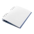 thumbnail image 2 of Cuaderno Filofax Clipbook Imitación Cuero Azul Vista A5 21x15 cm, 2 of 7