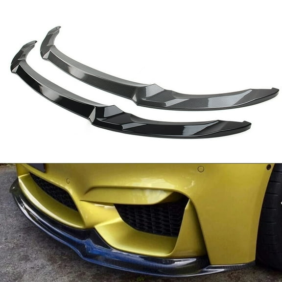 ZS for BMW F80 M3 F82 F83 M4 2015-2020 Front Lip Splitter CS Style Carbon Fiber