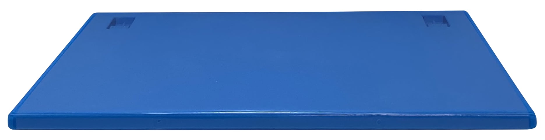 CheckOutStore 100 Slim Solid Blue Color Single DVD Cases 7MM