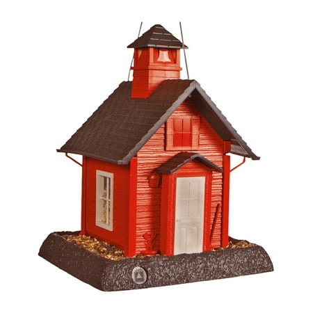 Bird Wash House - North States Lil' Red School House Village Collection Bird Feeder