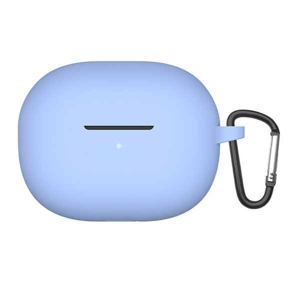 Flexible Anti Lost Accessories Candy Color Protective Case Soft Shell Bluetooth Earphone Liquid Silicone Cover SKY BLUE