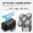 thumbnail image 2 of Afeitadora de láminas Aberlite Touch 2 resistente al agua con USB-C, 2 of 9