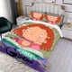 thumbnail image 3 of Tal como lo contó Ginger Conjunto de sábanas temático, trío de piezas, cómodo y amigable con la piel, diseño único, regalo de decoración para el hogar para familiares, amigos y fans,140cm *210cm, 3 of 6