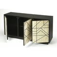 thumbnail image 4 of Butler Specialty Sideboard In Black And Cream Bone Inlay, 4 of 7
