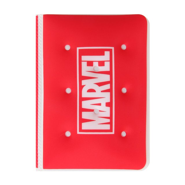 MINISO Marvel Air-Cushion Memo Book,Diary Journal Writing Pad,Red,6pcs