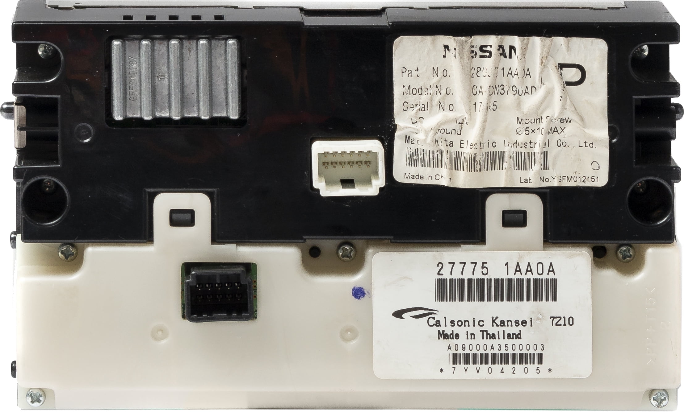 Restored 2009-2014 Nissan Maxima Murano OEM 7" Color Dash Display Screen Model 280901AA0A (Refurbished)