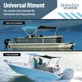 thumbnail image 3 of Knox 4EXMES 67 x 82 in. Universal T-Top Shade Extension for Bimini Tops for Boats, Mesh, 3 of 9
