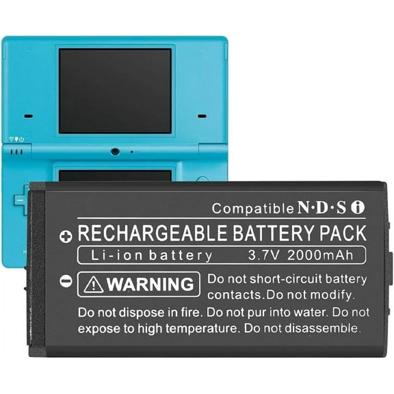 DSi Battery, TWL-003 3.7V 2000mAh Replacement Battery TWL-003 [Upgraded] for Nintendo DSi Console TWL-001 Battery