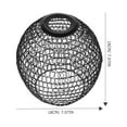 thumbnail image 2 of unbranded Colgante Con Pantalla Metálica Estilo Industrial Para Pasillos Cocina Y Bares, 2 of 8