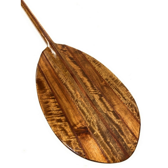 Exquisite Koa Paddle w/ Inlay 60" Oahu Built Steersman Outrigger| #koa4417