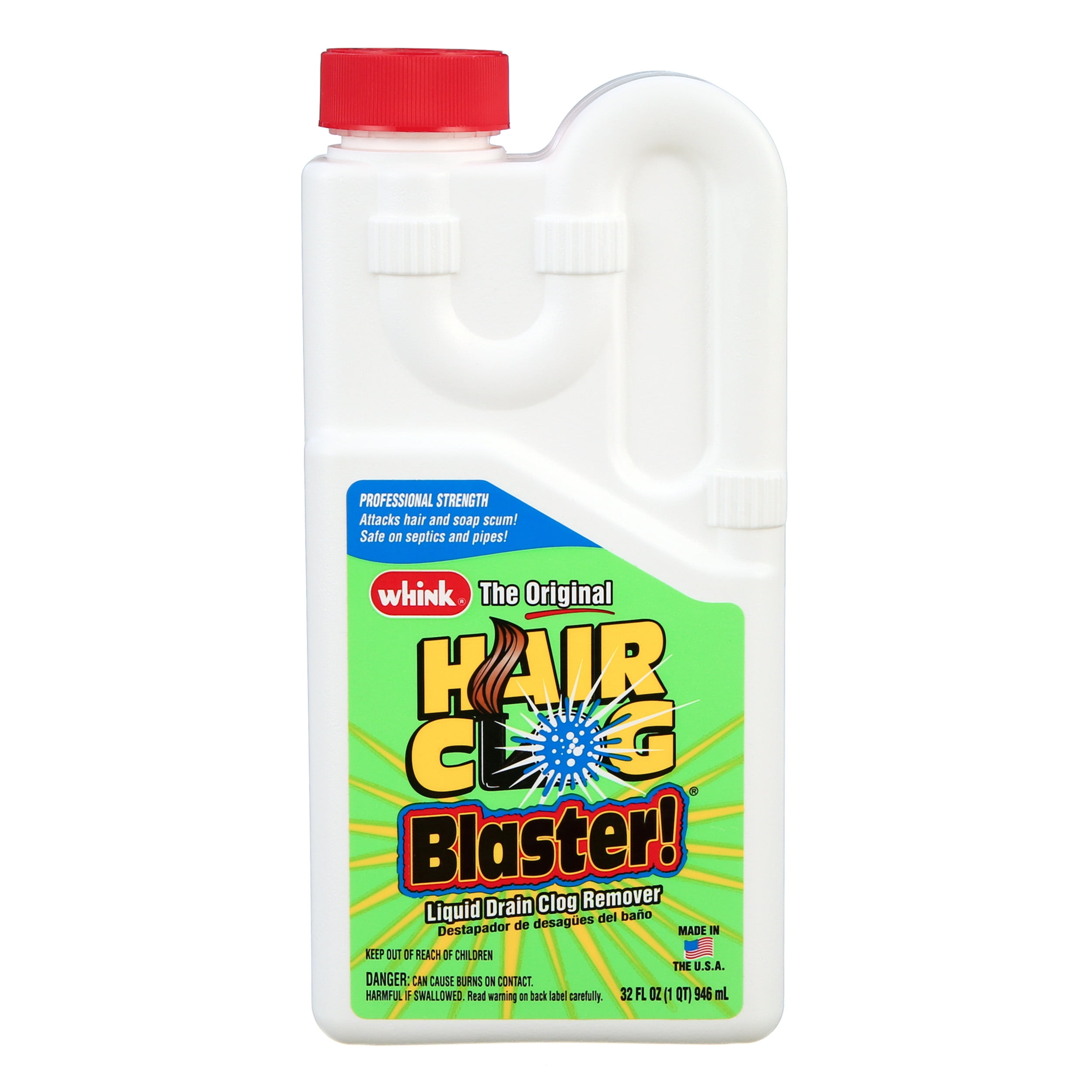 Whink 6216 Hair Clog Blaster! 18oz bottle, 18 ounce each - Kroger