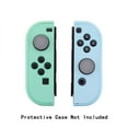 thumbnail image 2 of PlayVital Joystick Caps for Nintendo Switch, Thumbstick Caps for Switch Lite, Silicone Analog Cover for Switch OLED Joycon Thumb Grip Caps for Switch & Switch Lite & Switch OLED - Gray, 2 of 8