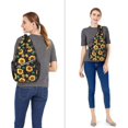 thumbnail image 5 of Sling Backpack,Travel Hiking Daypack Sunflower Rope Crossbody Shoulder Bag, 5 of 6