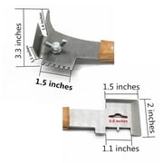 Multipurpose Steel Hive Tools with Wooden Handle ,Beekeeping Hive Scraper Tool