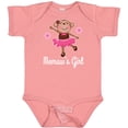 thumbnail image 3 of Inktastic Memaw Girl Ballerina Monkey Girls Baby Bodysuit, 3 of 5