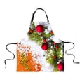 thumbnail image 2 of 1 Unid Navidad Delantal De Cocina Chef Cocina Catering Delantal Camarero Nieve, 2 of 6