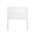 thumbnail image 3 of AFI NoHo Modern Panel Wood Headboard, Twin, White, 3 of 6