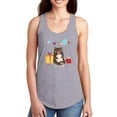 thumbnail image 1 of Party Animals Collection C. Racerback Tank Women -June Erica Vess Designs, Female Medium, 1 of 4