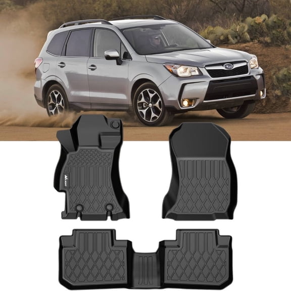 Nilight Floor Mats for Subaru Forester 2014 2015 2016 2017 2018 All Weather Custom Fit Heavy Duty Floor Liners