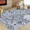 Gray, variant on Hasoo 2' x 6' Washable Hallway Runner Rug Soft Abstract Boho Kitchen Runner Rug Stain Resistant Rugs for Bedroom Laundry Bluish pink