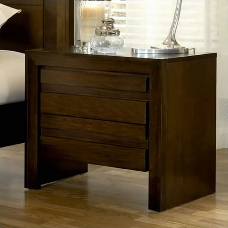 Modus Element Nightstand In Chocolate Brown Walmart Canada