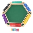 thumbnail image 1 of Juego De Mesa Shut The Box, Diversión Sin Fin De Madera, 6 Jugadores, Educativo Interactivo, Juego De Mesa Shut The Box, Juego De Mesa De Pub Para Adultos Para Fiesta, 1 of 7