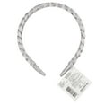 thumbnail image 6 of Tayshia by Scunci Comfort No-Squeeze Satin Braided Headband, Lilac, 6 of 6