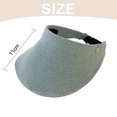 thumbnail image 2 of Sombreros con visera solar, gorra de golf plegable de ala ancha para mujer, sombrero de playa para mujer, sombrero de viaje con protección UV para mujer, ala ancha, 2 of 6