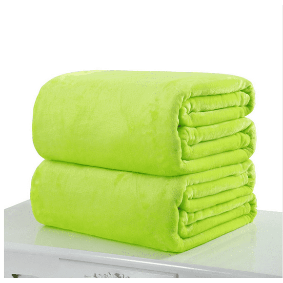 50x70CM Pet Mini Super Soft Warm Solid Warm Micro Plush Fleece Blanket Rug Sofa