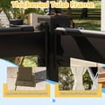 thumbnail image 5 of Mellcom 10'x13' Outdoor Patio Gazebo with Mosquito Netting,Double Roofs Metal Frame Canopy Gazebo with Privacy Curtains for Backyard,Deck,Garden,White, 5 of 7