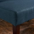 Navy Blue Dining Chairs Set of 2, Tufted Upholstered Chairs for Dining