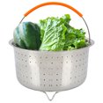 thumbnail image 1 of Coofit Panier Vapeur 8qt en Acier Inoxydable pour Légumes Cuisson, 1 of 10