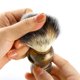 thumbnail image 2 of Brocha de afeitar con mango de cabeza de calavera (negra), brocha de afeitar para barbería, herramientas de belleza para hombres, cuidado facial diario para hombres, 2 of 5