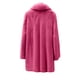 thumbnail image 5 of Chaquetas para mujer Damas Casual Trendy Color sólido Faux Plush Warm Jacket Coat Odeerbi ODB-3, 5 of 5