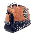thumbnail image 3 of Premium Western Suede Leather Women's shoulder handbag in 7 colors., 3 of 3