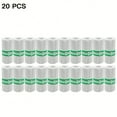 thumbnail image 1 of 20 Rolls Black On White Thermal Sticker Paper For Mini Printers Cameras Photo Checklist Notes, 1 of 7