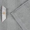thumbnail image 5 of Superior Roma Cotton 3 Piece Assorted Towel Set, Silver, 5 of 10
