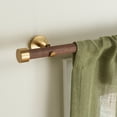 thumbnail image 3 of Better Homes & Gardens 1" Brass Adjustable Seamless Hidden Curtain Rod Bracket, Set of 2, 3 of 9
