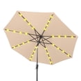 thumbnail image 7 of UBesGoo 9ft Solar LED Lighted Patio Umbrella w/ Tilt Adjustment Top Color, 7 of 7