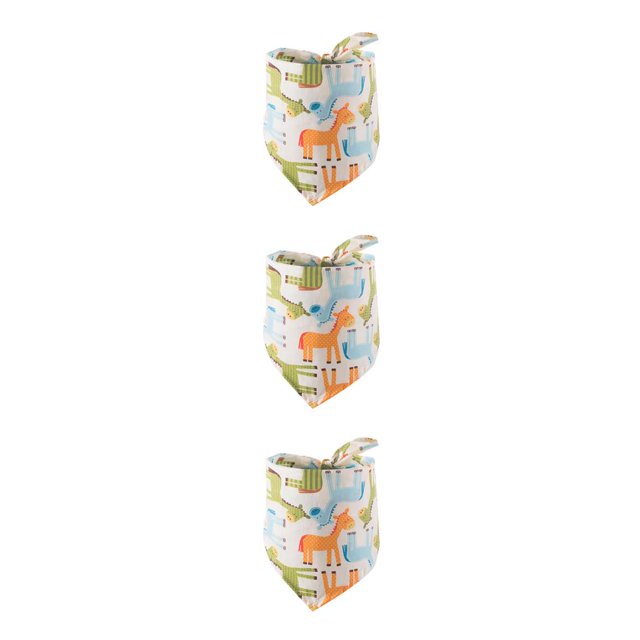 Methold Bufanda de baba para mascotas, toalla Triangular ajustable de algodón para interiores y exteriores, animales pequeños, cuello Type1 NO1