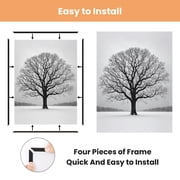 Sindcom 16x24 Picture Frames , Gallery Wall Poster Frames Set of 3 , Black