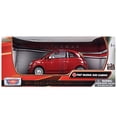 thumbnail image 3 of Fiat 500 Nuova Cabrio Red 1/24 Diecast Model Car by Motormax, 3 of 3