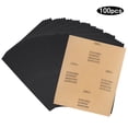 thumbnail image 2 of Abrasive Paper Black Sand Finish Yellow Paper Sandpaper for Polishing Construction ANGGREK Otros, 2 of 8