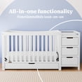 thumbnail image 3 of Graco Remi 4-in-1 Convertible Crib and Changer, 3 of 13