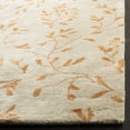 thumbnail image 6 of SAFAVIEH Soho Arthur Abstract Floral Wool Area Rug, Light Green/Rust, 7'6" x 9'6", 6 of 7
