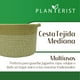 thumbnail image 2 of Planterist Cesta Organizadora Mediana Tejida – Algodón Lavable, Plegable y Portable – Multiusos 30x18.5 cm para Almacenaje, Decoración y Ropa Sucia (Navojoa), 2 of 9