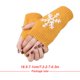 thumbnail image 4 of Guantes de medio dedo Sonducket gris claro y amarillo, 4 of 6