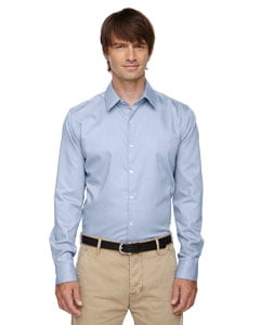 Ash City Mens Wrinkle Free 2-Ply 80s Cotton Dobby