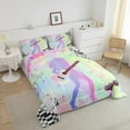 thumbnail image 4 of Erosebridal Music Guitar Bedding Twin Comforter Set,Disco Ball Down Comforter,Rock Music Bedding Sets Twin with Comforter,Super Cozy Old Fashion Room Decoration,Reversible,3pcs, 4 of 8